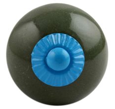 Olive Round Turquoise Fitting Ceramic Knob